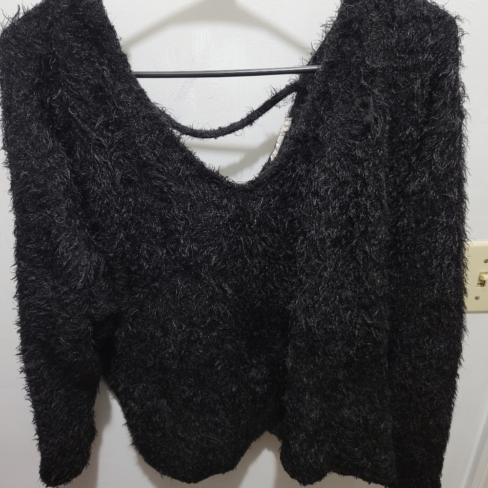 Cute black sweater